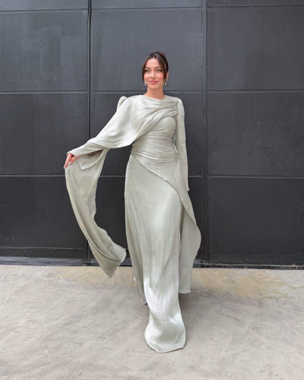 Maxi haljina Aylani - mint